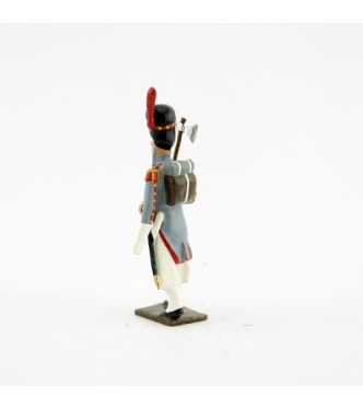 sapeur de l'infanterie de marine avec hache