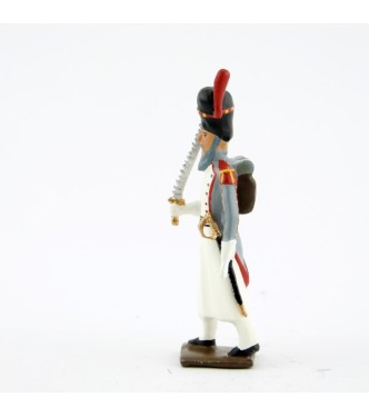 sapeur de l'infanterie de marine avec scie