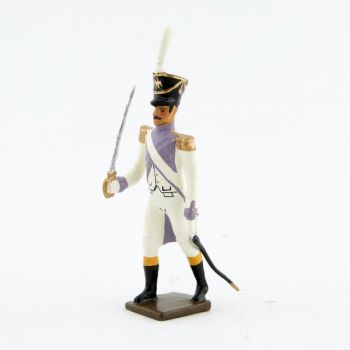 officier des voltigeurs du 33ème de ligne (1806)