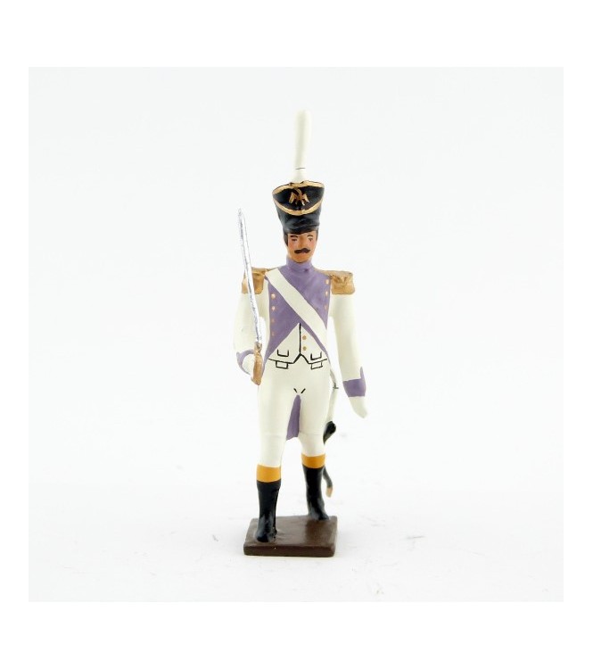 officier des voltigeurs du 33ème de ligne (1806)