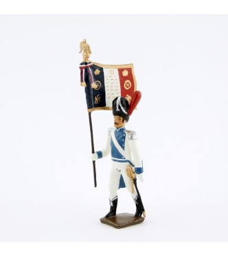 drapeau des grenadiers de Clèves et de Berg (1812)