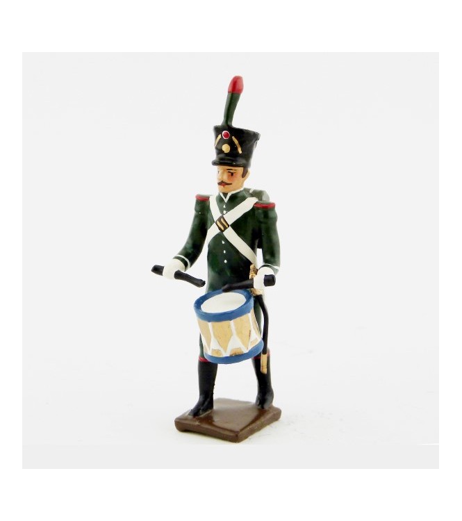 tambour des douanes (Empire) avec shako