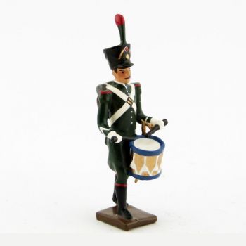 tambour des douanes (Empire) avec shako