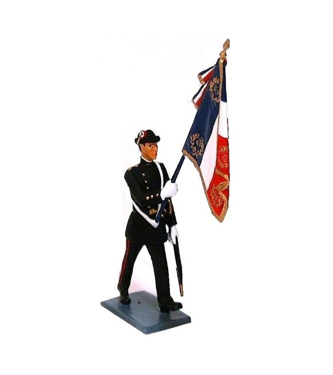 porte-drapeau de l'École polytechnique