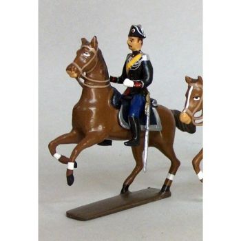 officier des gendarmes à cheval (iiie rép.)