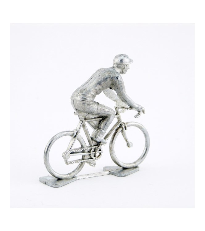 cycliste en Zamac brut (non ébarbé, non peint)