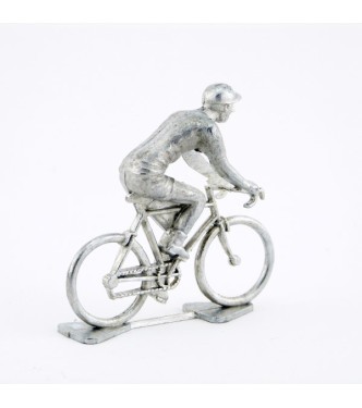 cycliste en Zamac brut (non ébarbé, non peint)