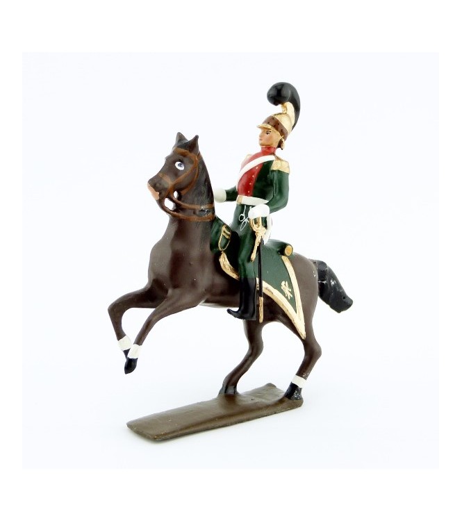 officier des chevau-léger 1er rgt (plastron écarlate) (1812)
