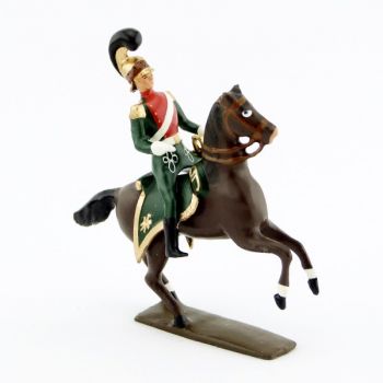 officier des chevau-léger 1er rgt (plastron écarlate) (1812)