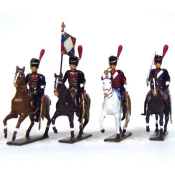 coffret de 4 cavaliers - Artilleurs à cheval (1809)