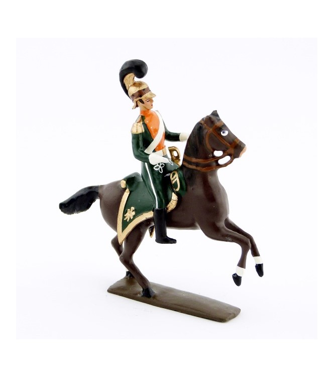 officier des chevau-léger 2ème rgt (plastron orange) (1812)