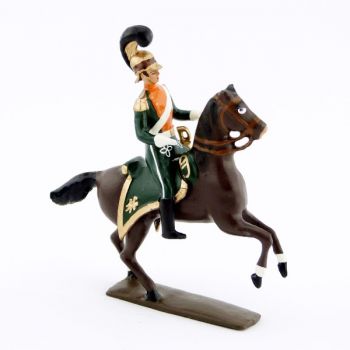 officier des chevau-léger 2ème rgt (plastron orange) (1812)