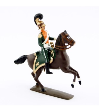 officier des chevau-léger 2ème rgt (plastron orange) (1812)