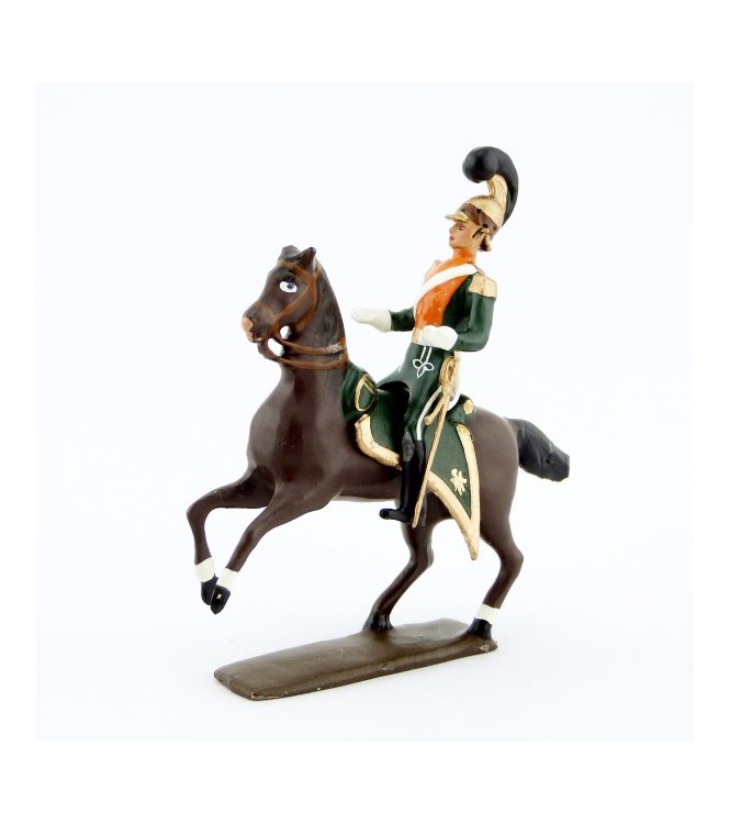 officier des chevau-léger 2ème rgt (plastron orange) (1812)