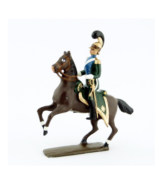 officier des chevau-léger 5ème rgt (plastron bleu) (1812)