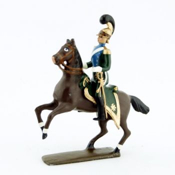 officier des chevau-léger 5ème rgt (plastron bleu) (1812)