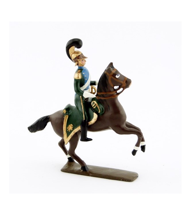 officier des chevau-léger 5ème rgt (plastron bleu) (1812)