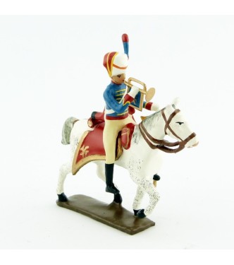 trompette (d'ordonnance) des chasseurs de la garde à cheval (1809)
