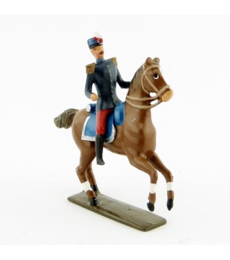officier des saint-cyriens à cheval