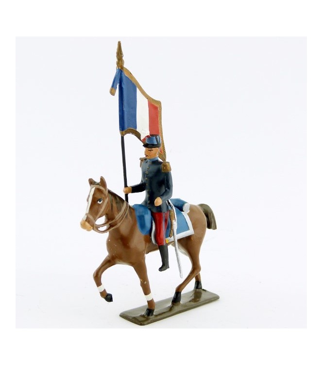 étendard des saint-cyriens à cheval