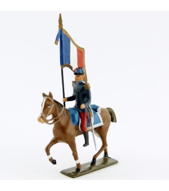 étendard des saint-cyriens à cheval