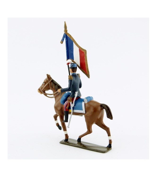 étendard des saint-cyriens à cheval