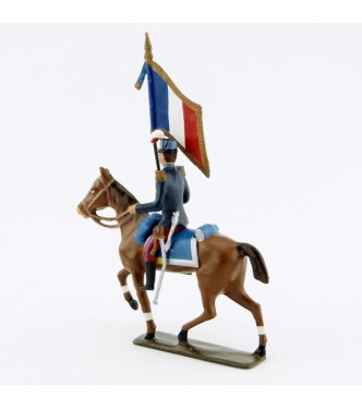 étendard des saint-cyriens à cheval