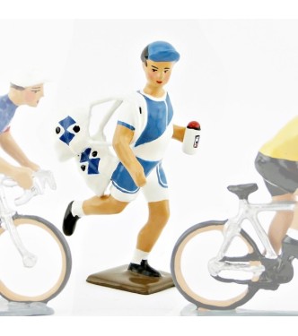 Ravitailleur, tenue bleue