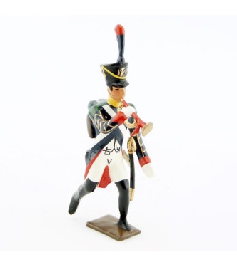 clairon (d'ordonnance) des voltigeurs de la garde à l'assaut