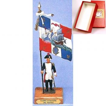 drapeau du District de Saint Etienne du Mont en coffret