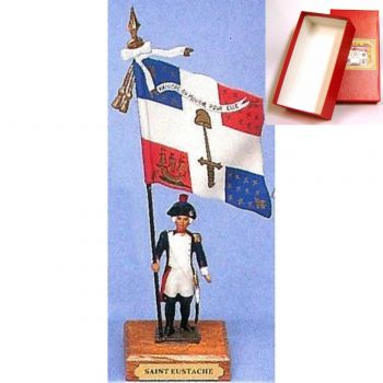 drapeau "Saint-Eustache" en coffret