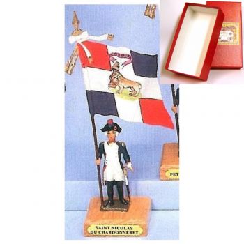 drapeau du District de Saint Nicolas du Chardonneret en coffret