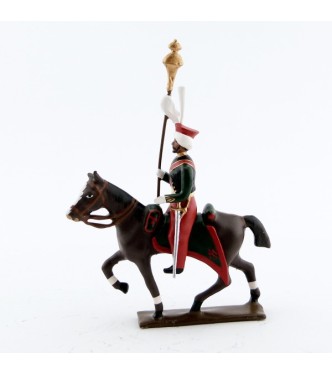 porte-toug des mameluks à cheval (1810)