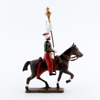 porte-toug des mameluks à cheval (1810)