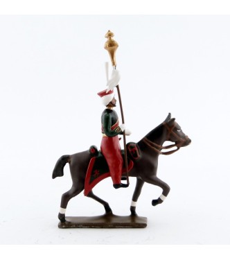 porte-toug des mameluks à cheval (1810)