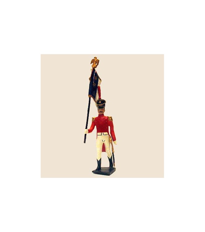 drapeau du bataillon de neuchâtel (tenue "orange", ancienne version)