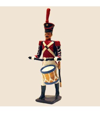 tambour (d'ordonnance) du bataillon de neuchâtel (tenue "orange", ancienne version)