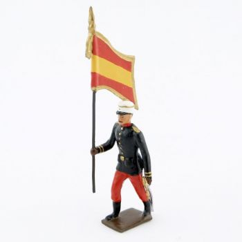 drapeau du régiment espagnol 1880