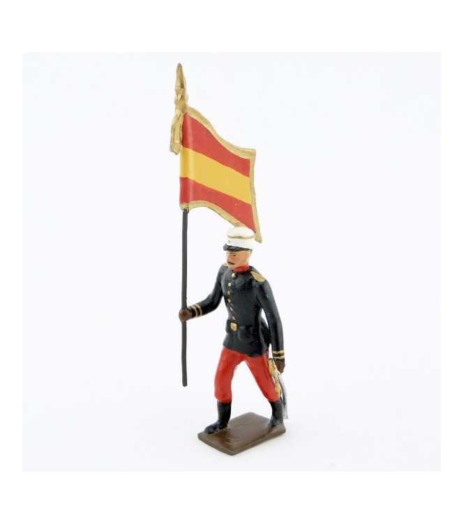 drapeau du régiment espagnol 1880