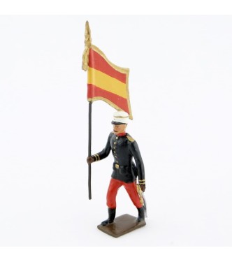 drapeau du régiment espagnol 1880