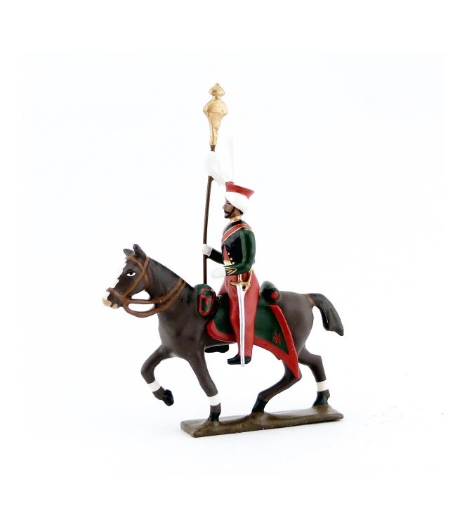 porte-toug des mameluks à cheval (1810)