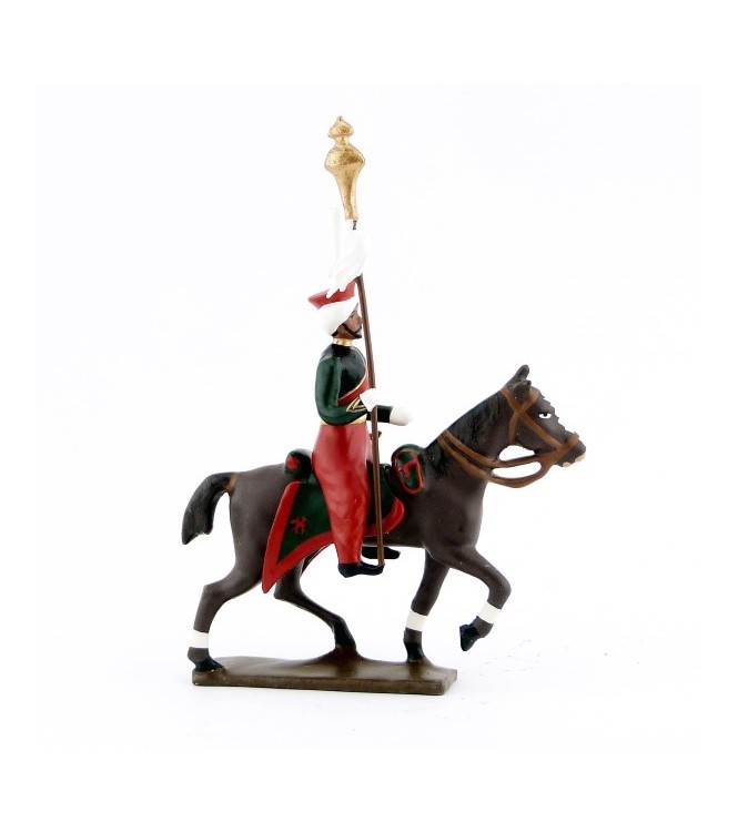 porte-toug des mameluks à cheval (1810)