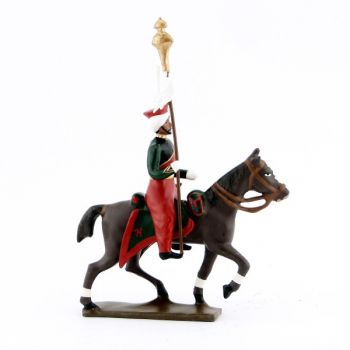 porte-toug des mameluks à cheval (1810)