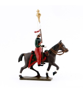 porte-toug des mameluks à cheval (1810)