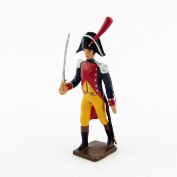 officier de gendarmerie imperiale (en bicorne) (1803)