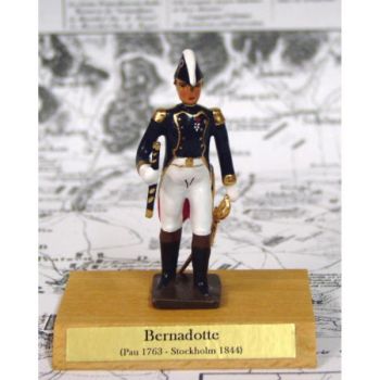maréchal Bernadotte sur socle bois