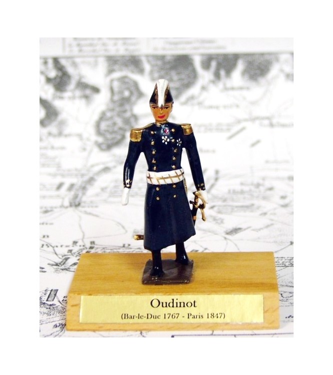 maréchal Oudinot sur socle bois