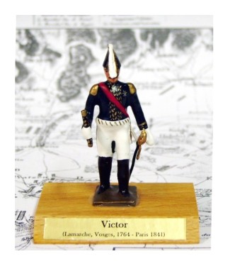 maréchal Victor sur socle bois