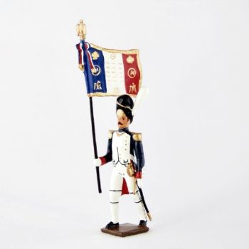 porte-drapeau des grenadiers de la garde (1812)