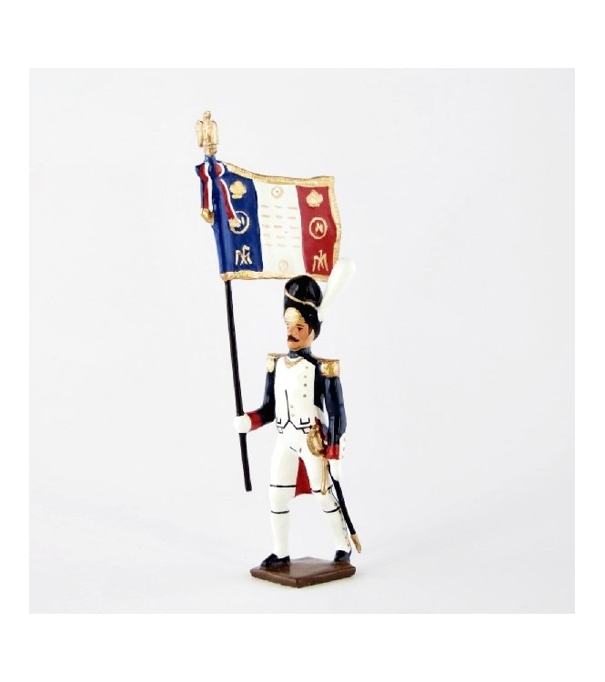 FIGURINES CBG MIGNOT : LOT DE 29 PORTE-DRAPEAUX , Ancienne